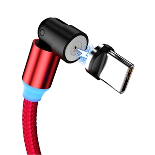 Dây Cáp Sạc 540o Micro Usb Type C Có Nam Châm Dành Cho Samsung Iphone