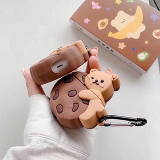 Case Airpod 1/2/pro gấu bánh quy (lấy tương tác)
