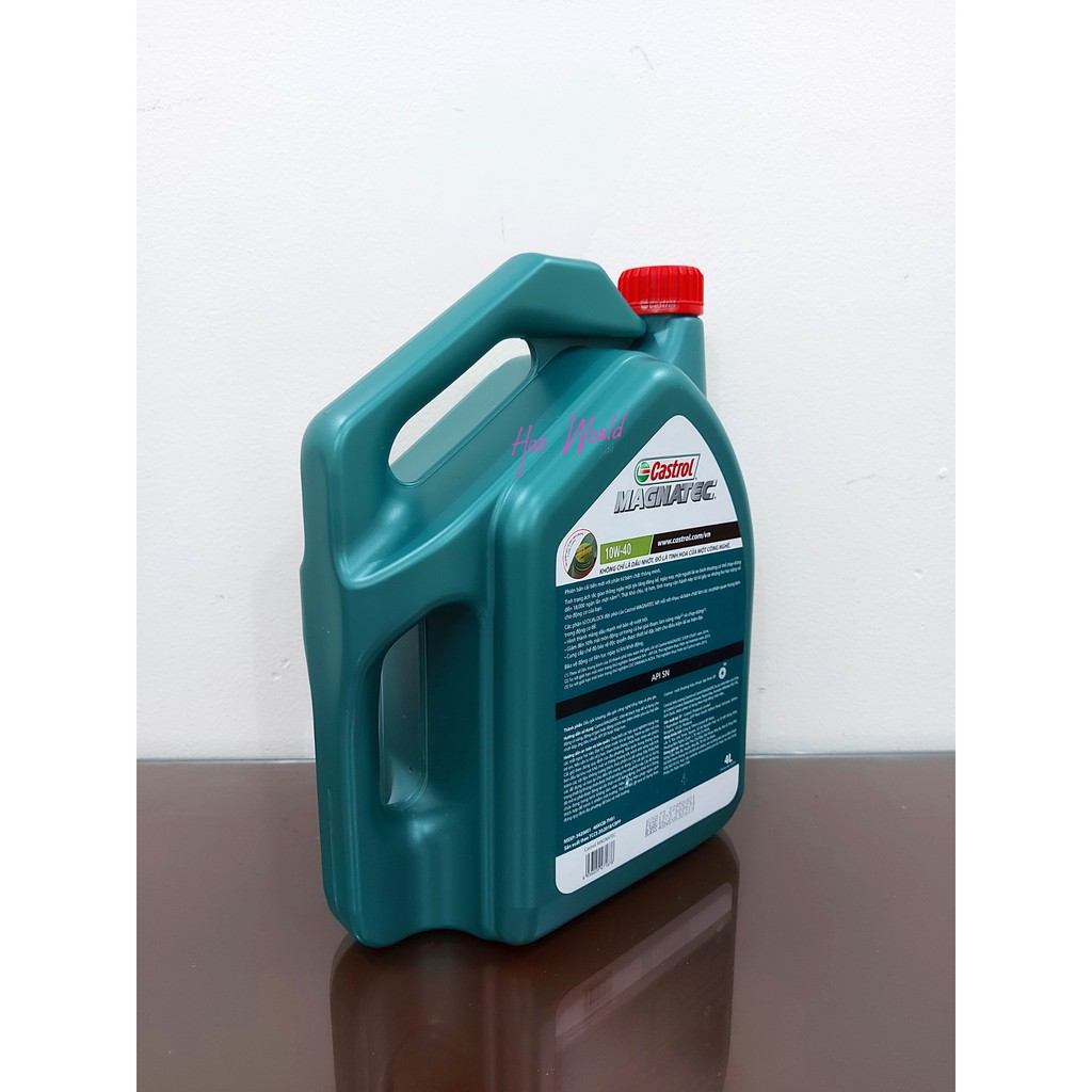 DẦU NHỚT BÁN TỔNG HỢP CAO CẤP CHO XE Ô TÔ CASTROL MAGNATEC 10W-40