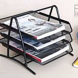 Khay 3 tầng sắt deli 9181