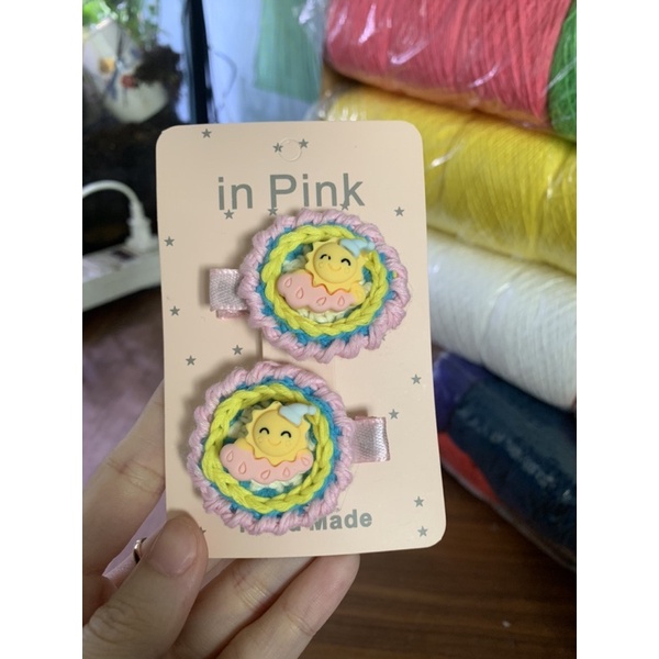 Sét làm 10 kẹp tóc cho bé