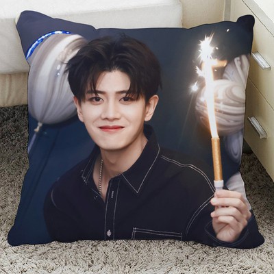 (nhiều mẫu) Gối IN HÌNH Genshin Kimetsu One Piece Attack On Titian Miku Haikyuu Conan Thiên quan Re:zero Horimiya Conan