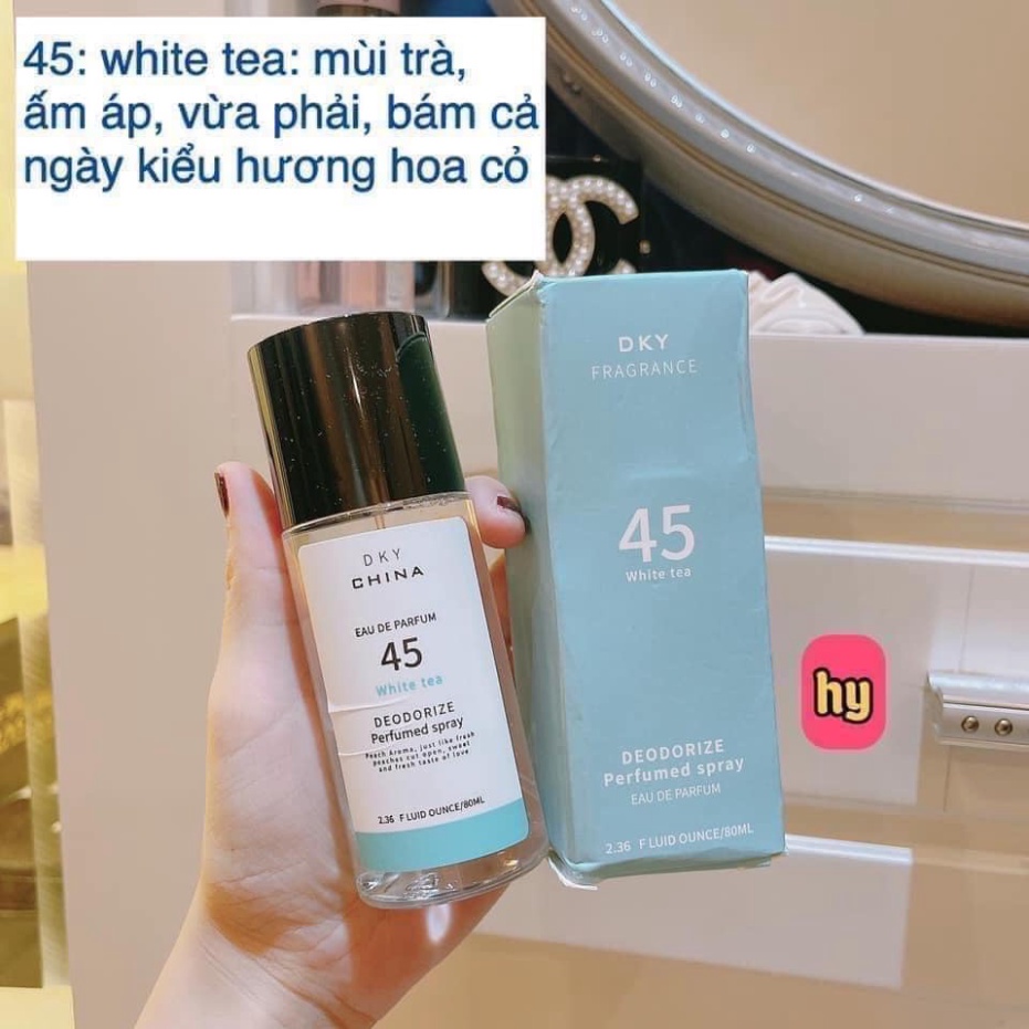 Xịt Thơm Quần Áo Quốc Dân Dky 80Ml