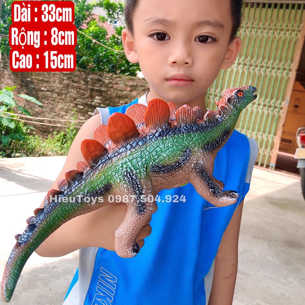 Khủng Long Bạo Chúa Size Nhỏ Có Nhạc Lót Bông Chất Liệu Cao Su Mềm Cao Cấp Màu Sắc Đẹp Đồ Chơi Trẻ Em Hiếu Toys