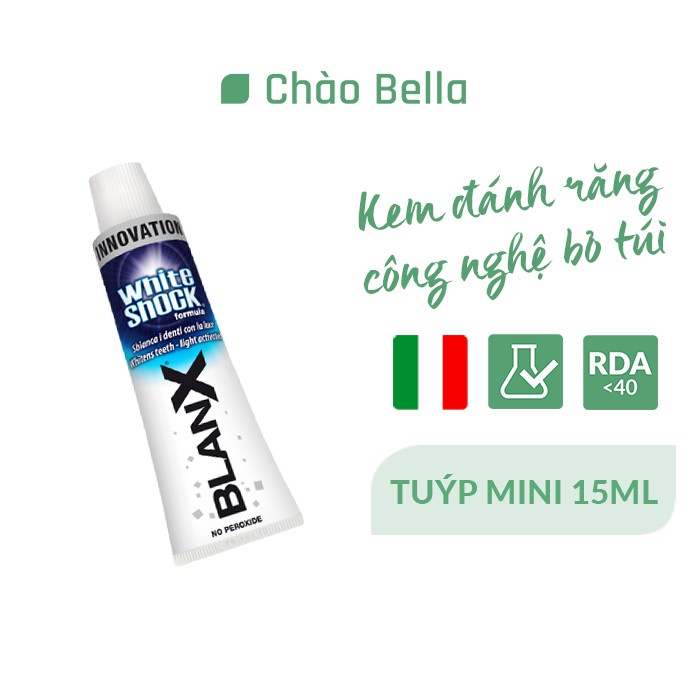 Combo 5 Gói Sữa Tắm L'ANGELICA &amp; 1 Tuýp BlanX &amp; 2 Gói Kem Đa Năng Prep Size Nhỏ Bỏ Túi Tiện Lợi (10ml - 15ml - 5ml)