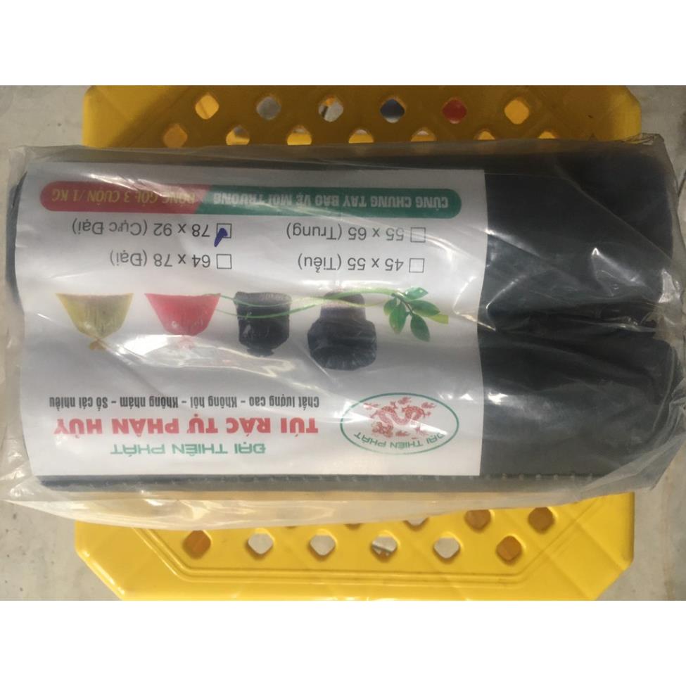 Túi đựng rác Đại Thiên Phát, túi rác cuộn tự hủy loại tốt dẻo dai