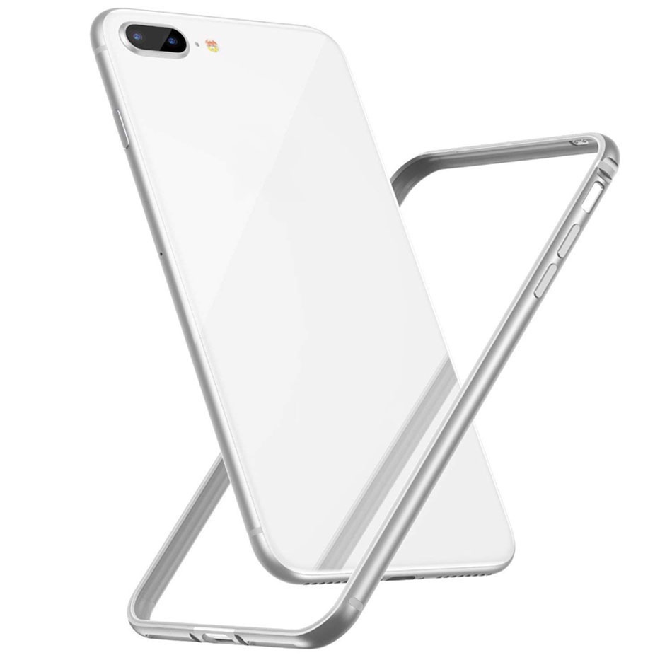 Ốp Điện Thoại Viền Nhôm Cứng Siêu Mỏng Cho iPhone XS X 10 XR 8 7 6 6S Plus XS Max