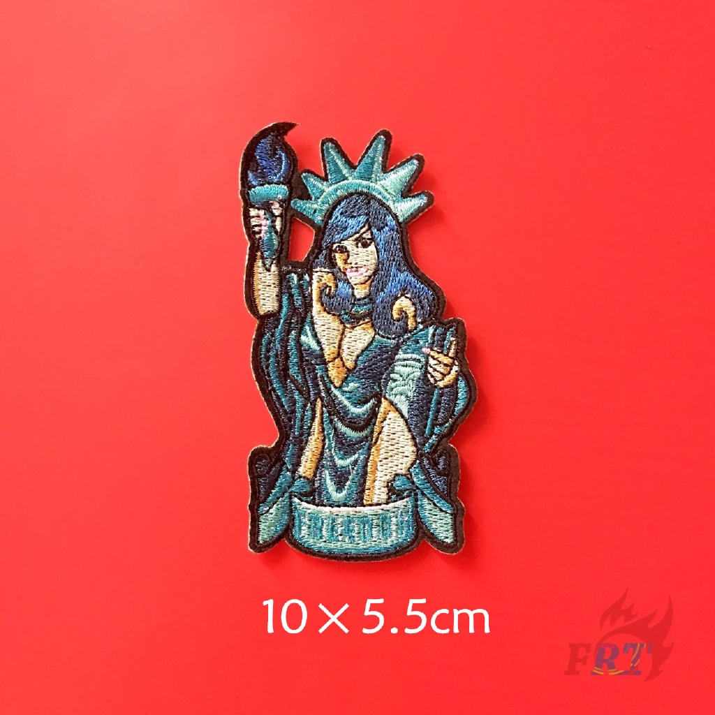 ☸ VSCO：Sexy Freedom - Statue Of Liberty Patch ☸ 1Pc Diy Sew On Iron On Badges Patches