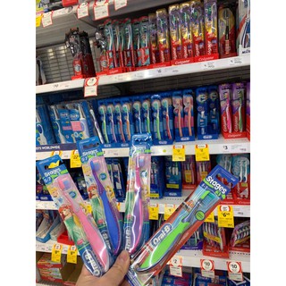 BÀN CHẢI ĐÁNH RĂNG ORAL B CHO BÉ: CÔNG CHÚA - McQUEEN - MICKEY