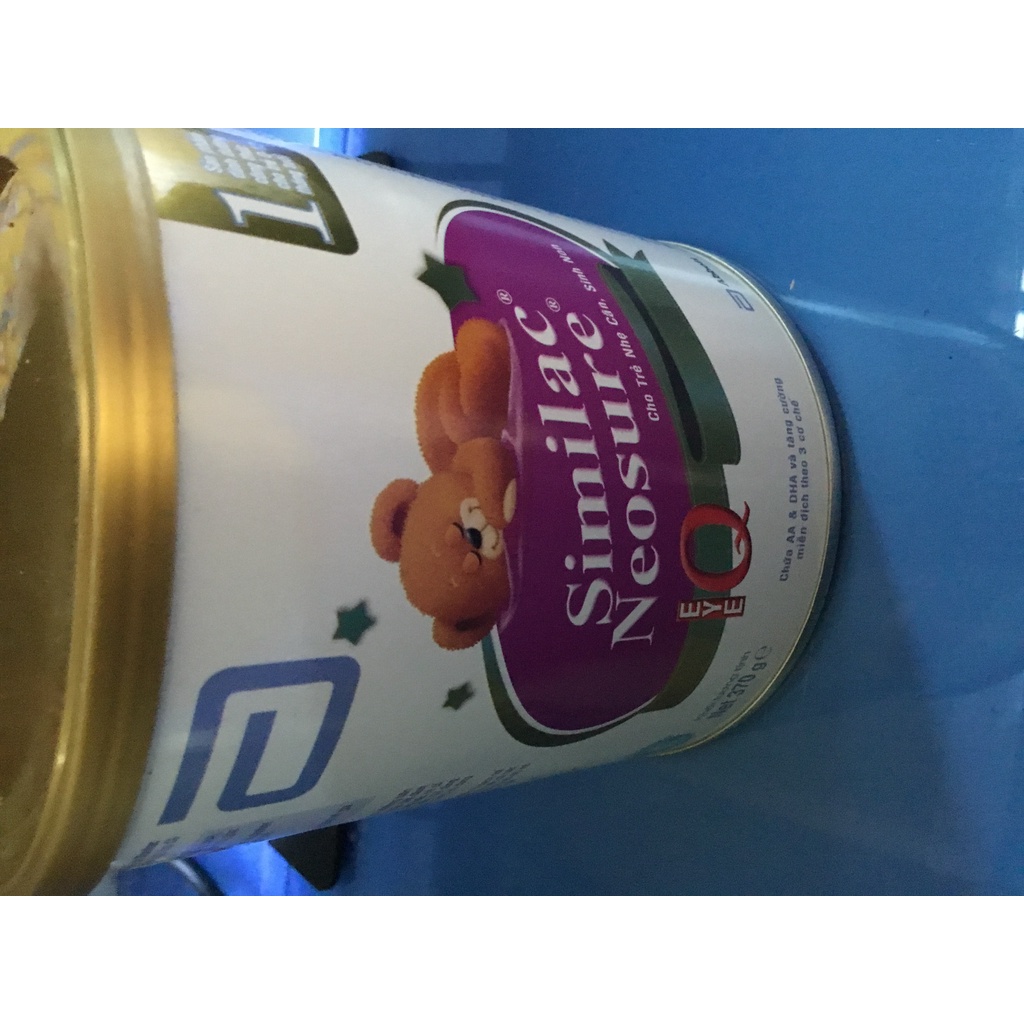 Sữa bột Similac Neosure 370g dành cho bé sinh non, nhẹ cân từ 0-12 tháng tuổi - Date 2024
