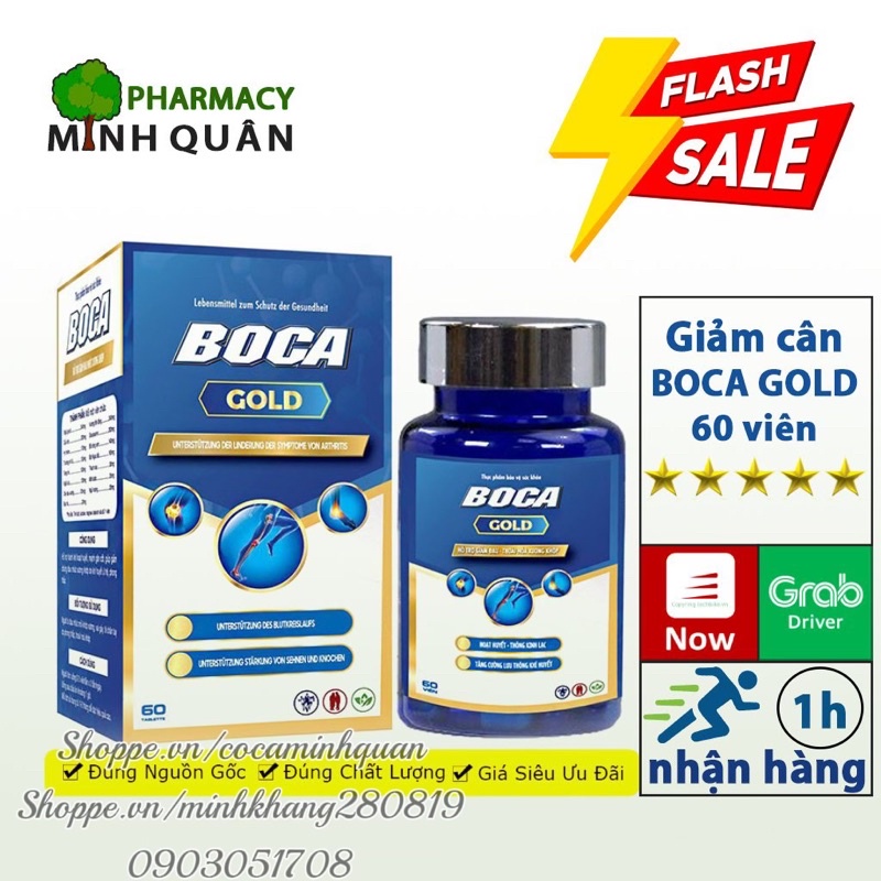 Viên Xương Khớp BOCA GOLD⚡CHÍNH HÃNG⚡ Công Nghệ Mới Từ Đức Giúp Đẩy Lùi Các Vấn Đề Xương Khớp