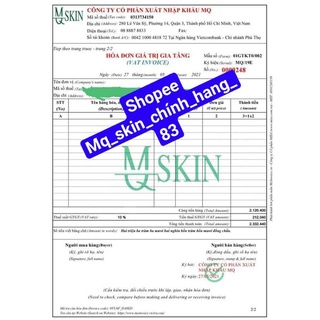 KEM FACE NHÂN SÂM MQSKIN