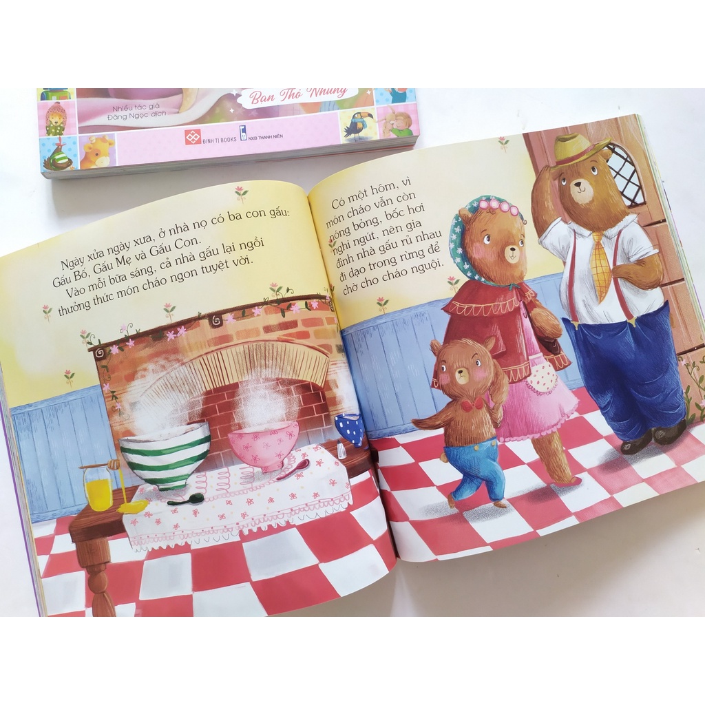 SÁCH - Tuyển tập những câu chuyện kể hay nhất thế giới - Bạn Thỏ Nhung