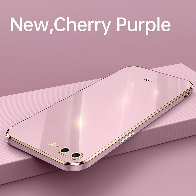 Ốp điện thoại mạ điện sang trọng thích hợp cho iPhone 7 Plus 8 Plus 6 Plus 6S Plus SE 2020