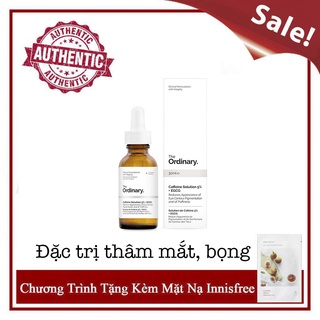 [Có Bill/Chính Hãng] Serum dưỡng da mắt The Ordinary Caffeine Solution 5% + EGCG