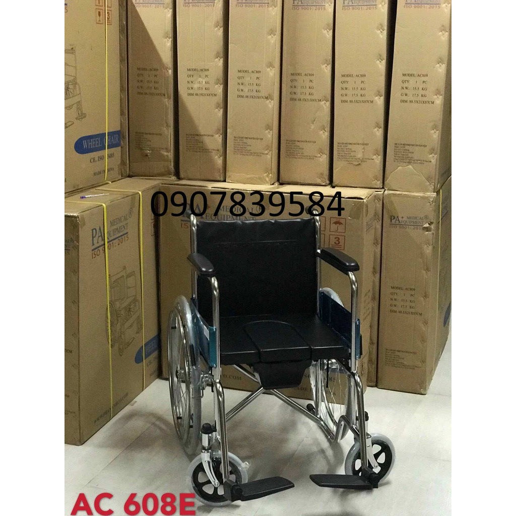 Xe lăn bô vệ sinh cho người già Lucass X8/ PA