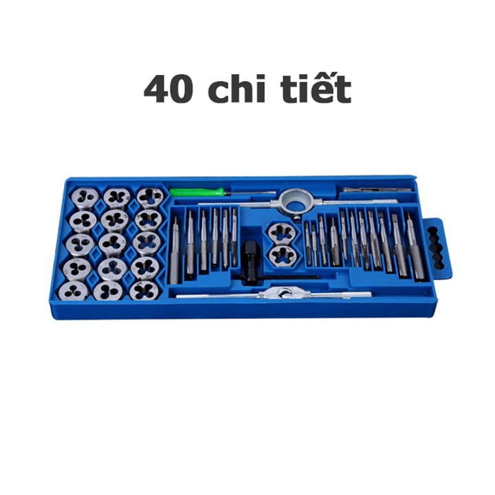 Bộ tạo ren 12 20 40 chi tiết bộ taro hợp kim siêu cứng