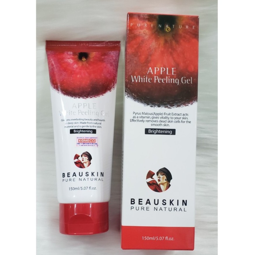 Gel tẩy tế bào chết Beauskin Apple White Peeling Gel 150ml (Hàn Quốc)