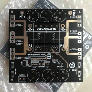DIY bo mạch kích điện DC-DC công suất lớn EE55A _ PCB trắng