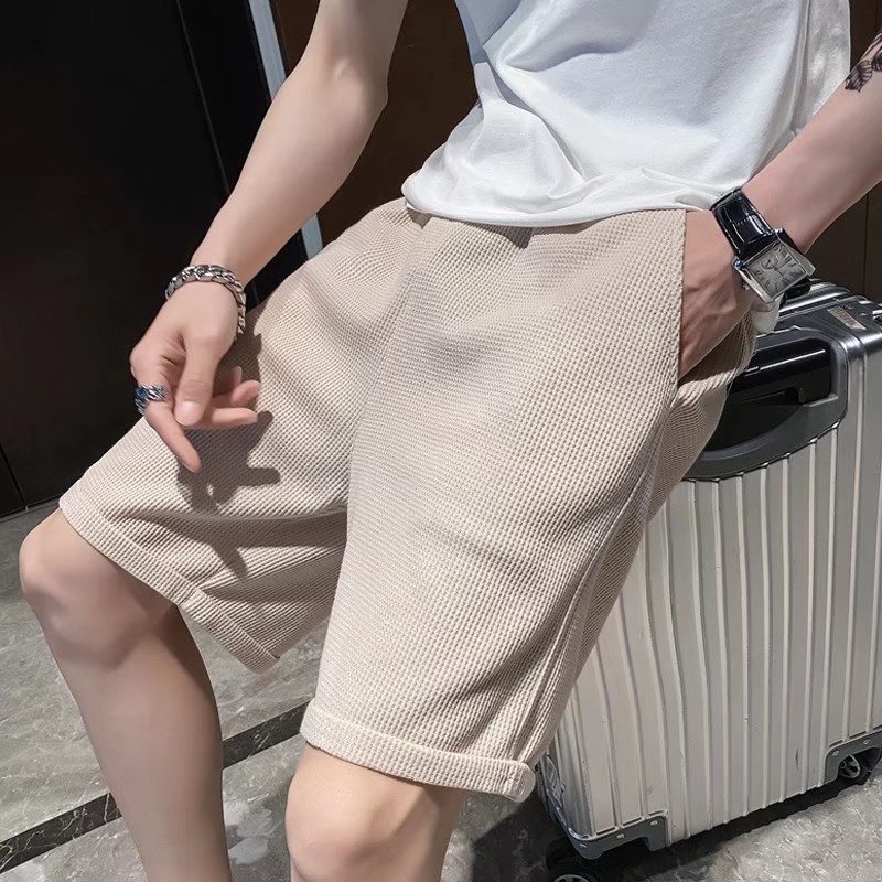 Quần Short Nam Bằng Vải Lanh cotton 5 Tấc Thời Trang Mùa Hè