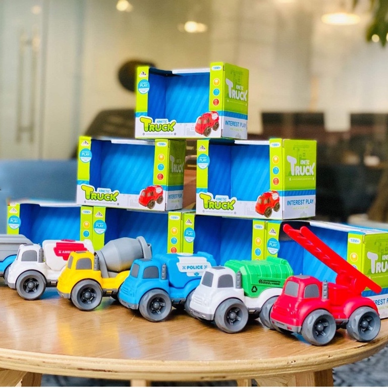 Ô tô đồ chơi, mô hình các loại xe có bánh đà, chất liệu nhựa ABS an toàn, bền, đẹp cho bé