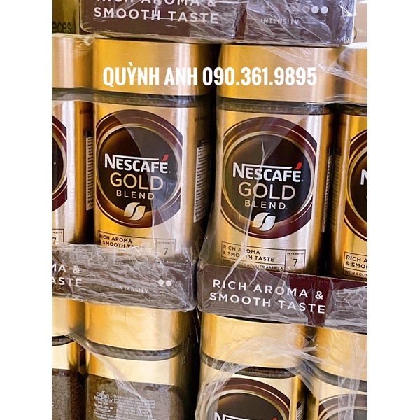 Cà phê hòa tan cao cấp Nescafe Gold Blend hủ 100gr/ 200gr | BigBuy360 - bigbuy360.vn