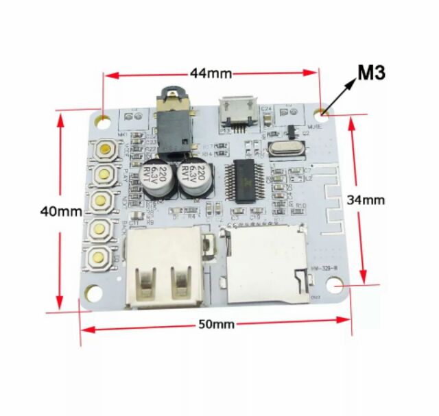 Mạch Bluetooth 4.1 kèm theo đọc usb thẻ nhớ