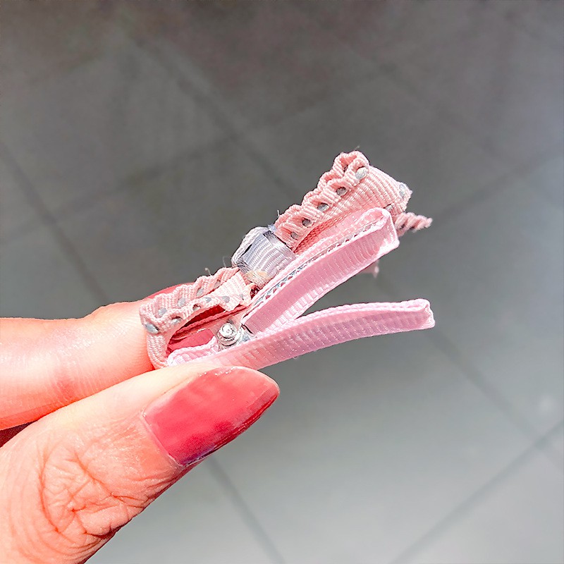 Set 4 kẹp tóc công chúa dễ thương cho bé