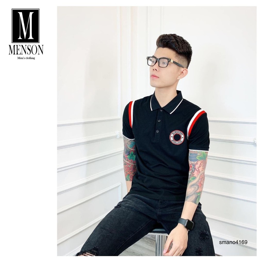 [Hàng Hiệu] Áo Thun Nam Có Cổ, Áo Polo Nam Cao Cấp BBR Vải Cá Sấu Cotton Co Giãn 4 Chiều Chuẩn Form Chất Mát M2115 | BigBuy360 - bigbuy360.vn