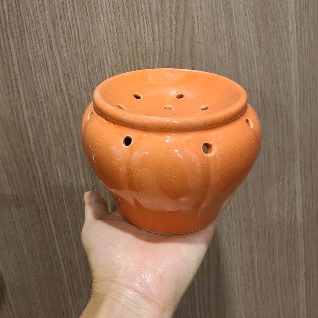 Bếp đốt bồ kết thảo mộc dáng hút lộc tặng 50gr lá hương nhu (HN) khô _ Đóng theo lựa chọn