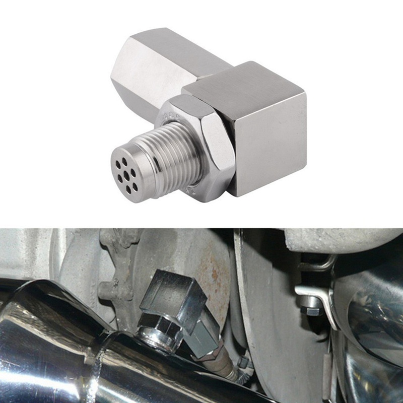 Đầu Chuyển Đổi Cảm Biến Oxy O2 900 90 Độ Chuyên Dụng Chất Lượng Cao° Phụ Kiện Nối Dài 02 Bung M18X1.5 Cho Động Cơ Xe Hơi