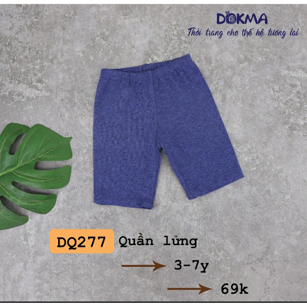 3-7Y Quần legging, quần lửng bé gái Dokma