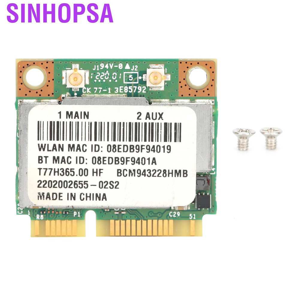 Thẻ Wifi Không Dây 2.4g / 5g Bt4.0 Cho Pc Win7 / Win8 / Win10 | BigBuy360 - bigbuy360.vn