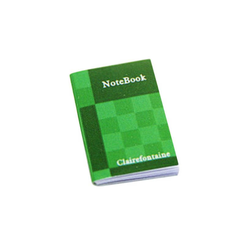 Set 4 Cuốn Sổ Mini Tỉ Lệ 1: 12 Dùng Để Trang Trí Nhà Búp Bê