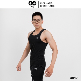 Áo thun ba lỗ nam thể thao tập gym áo 3 lỗ thể thao tập gym nam - x9 sportswear - x017