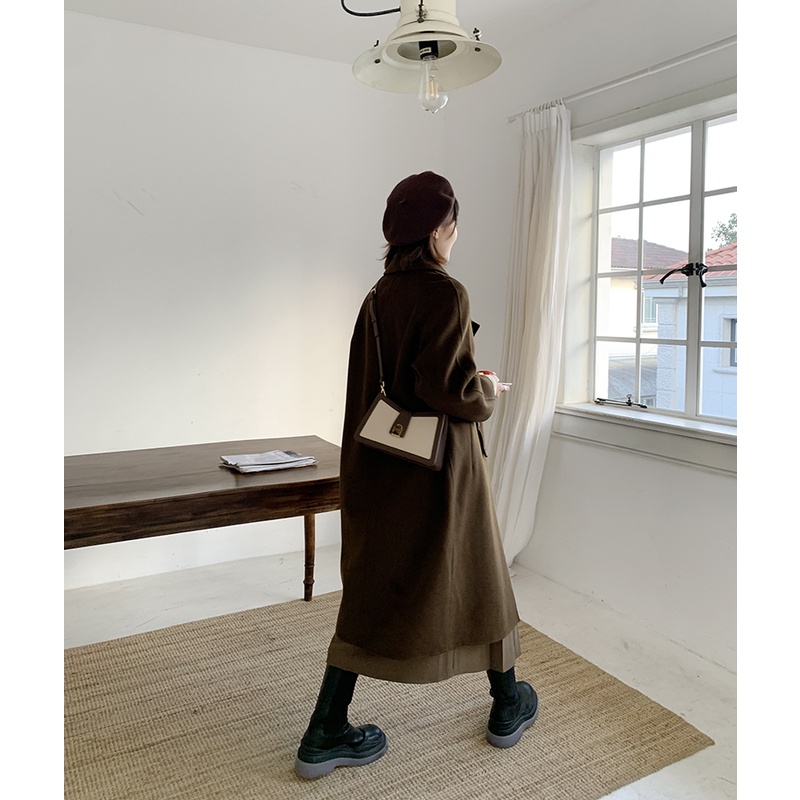 Túi xách nữ đeo chéo đeo vai Micocah dáng công sở thời trang phối màu Vintage da cao cấp cực đẹp MSP: 602 ClidStore