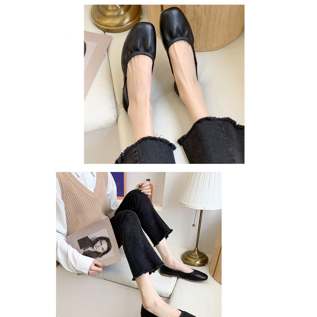 Giày Búp Bê Đế Bằng Mềm Mại Thời Trang Xuân Hè 2021 Cho Nữ | BigBuy360 - bigbuy360.vn