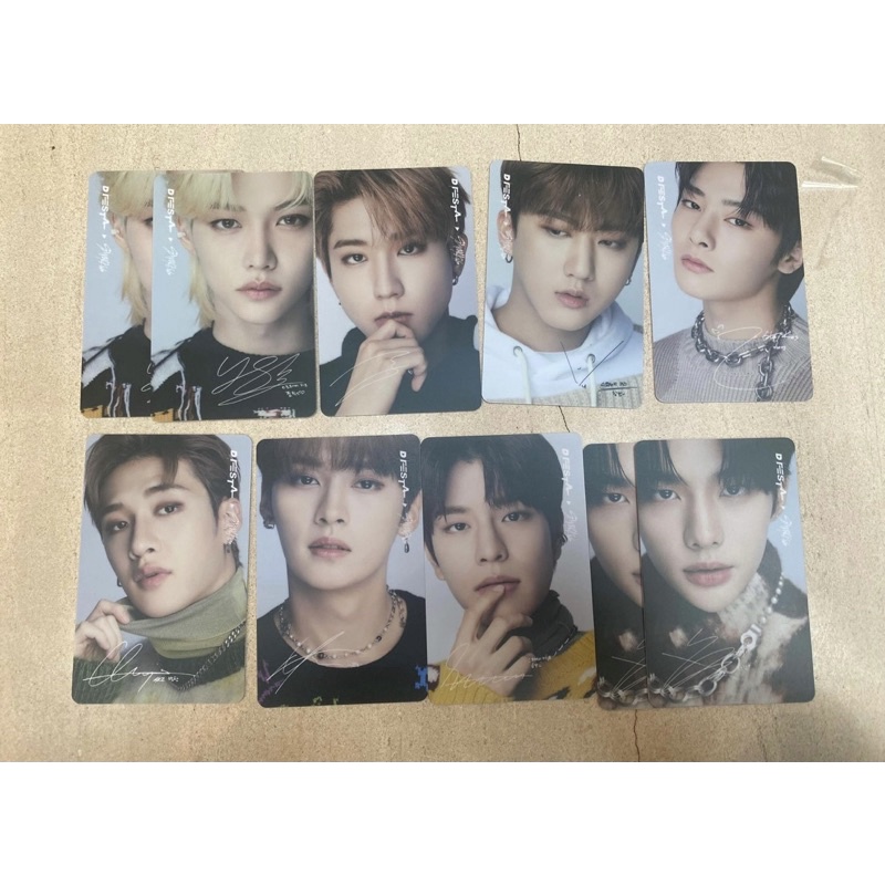 bộ ảnh photocard F festa Stray kids ticket