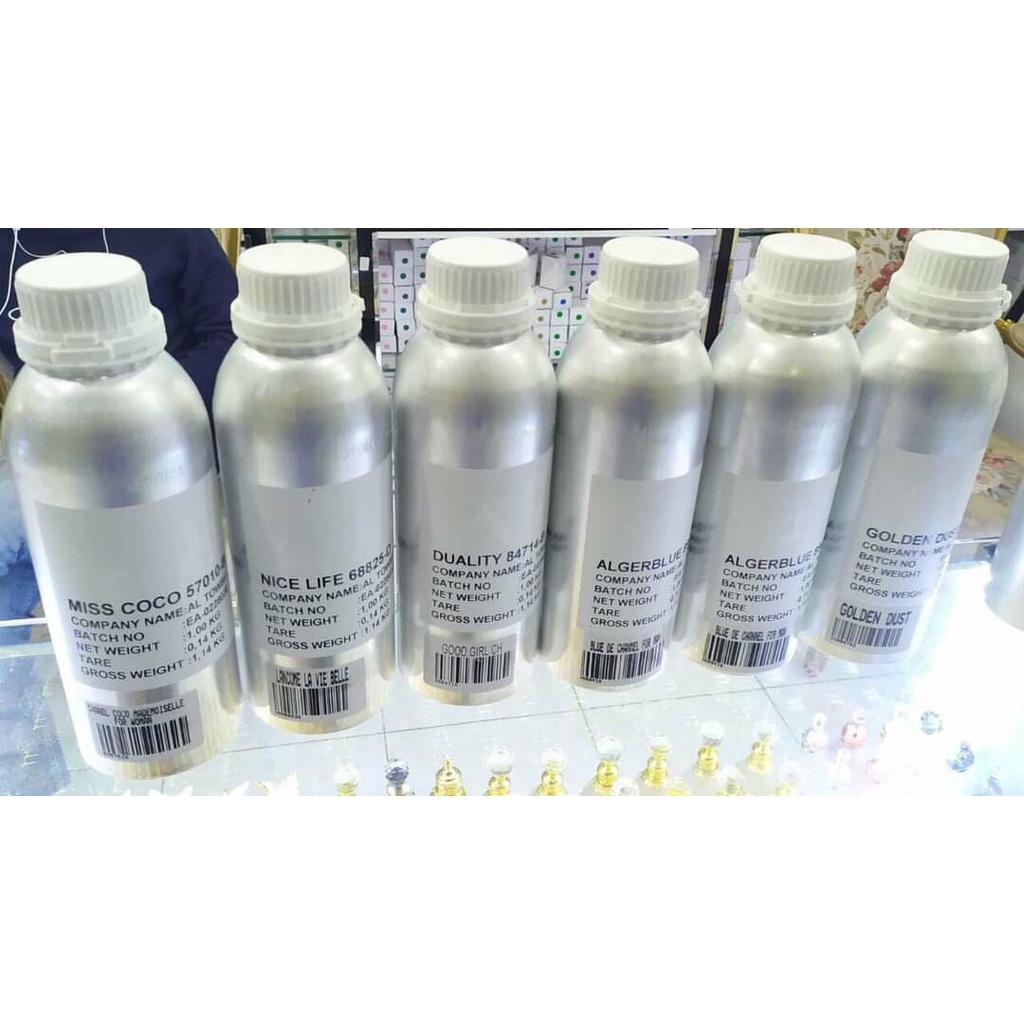 Chai đựng tinh dầu, chai đựng nước hoa, bằng nhôm, chai 500ml, chống bay hơi