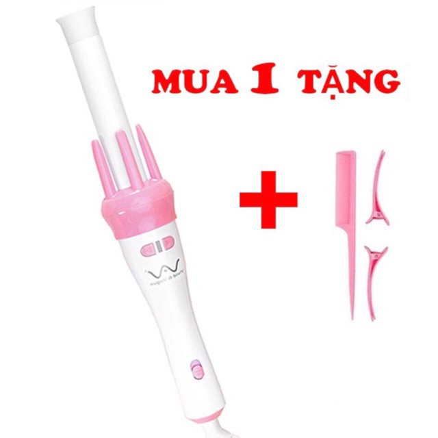 Máy uốn tóc tự động xoay 360 độ làm xoăn tóc