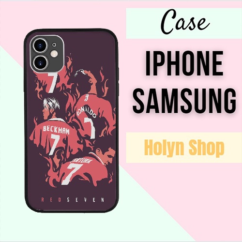 Ốp Màu Đen In Hình Cầu Thủ Bóng Đá Red Seven Hot Trend Cao Cấp mcm cho IPHONE SAMSUNG MAN20211014