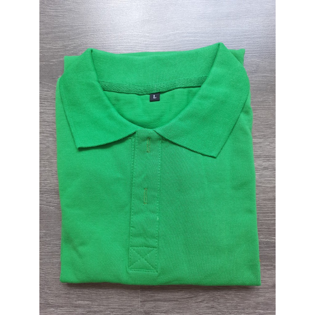 Áo thun Nam Polo cổ bẻ 100% cotton cao cấp màu xanh chuối, thoáng mát size 40kg -78kg giá sỉ tại xưởng | BigBuy360 - bigbuy360.vn