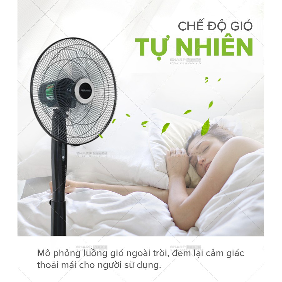 Quạt Đứng Sharp PJ-S40RV-DG Hàng Malaysia