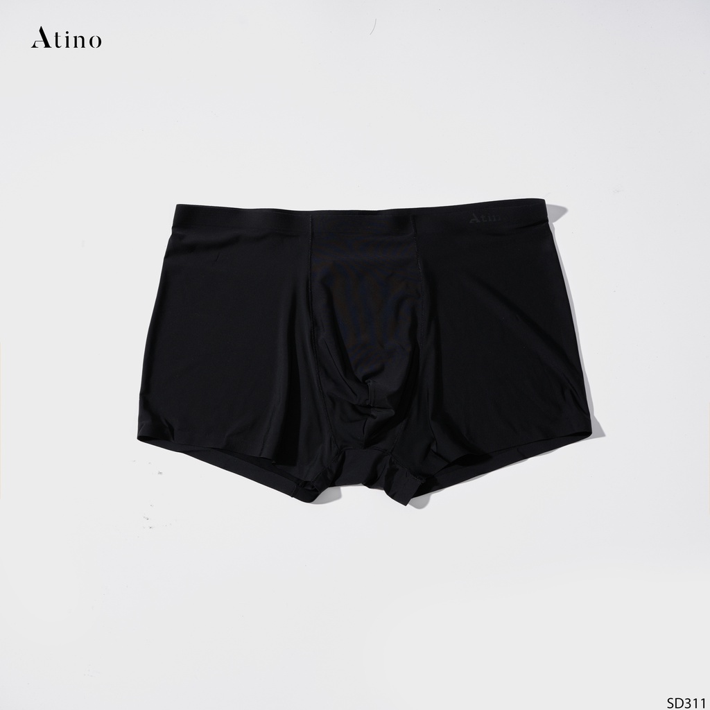 Quần sịp BOXER ATINO thoáng khí kháng khuẩn vải lụa băng cao cấp lót Cotton 95% hút ẩm khử mùi SP311