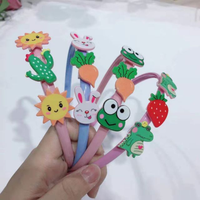 CÀI TÓC TRÁI CÂY THÚ CƯNG CHO BÉ GÁI SIÊU CUTE