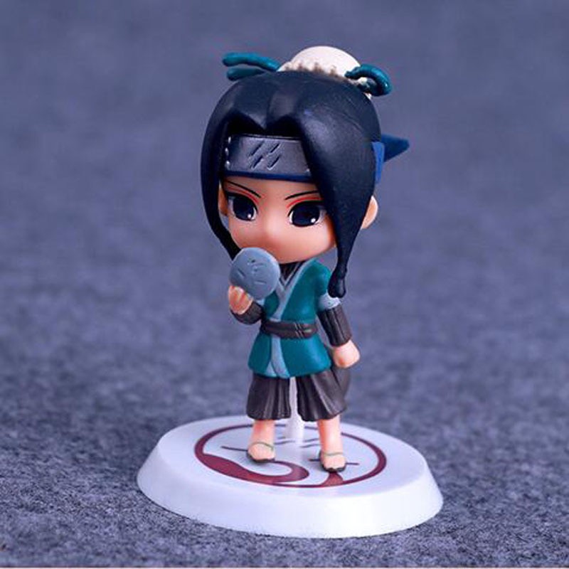 Set 6 Mô Hình Nhân Vật Hoạt Hình Naruto Sakura Kakashi Sasuke