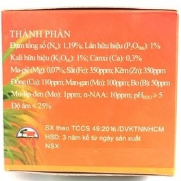 Phân bón tan chậm NT 1602-HK3 (hộp 20 túi) - dạng túi lọc dùng dưỡng cây sau khi ra hoa cho phong lan, bonsai cây cảnh