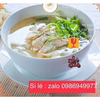 Tô khum-tô loe sứ trắng dùng trong bún phở to nhỏ đủ loại siêu rẻ