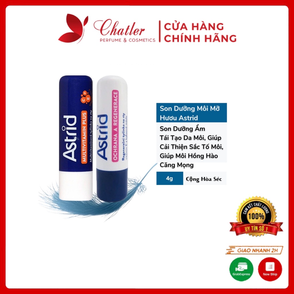 Son Dưỡng Môi Astrid Từ Mỡ Hươu Size To