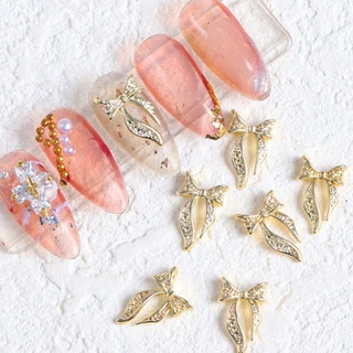 Set 4 Charm Nơ Đính Móng CN-01 02